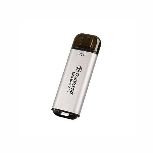 TRANSCEND ESD300S 2TB External SSD USB 10Gbps Type C Silver Cijena