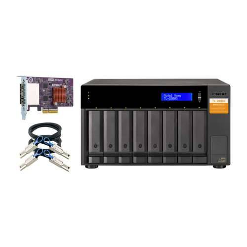 QNAP TL-D800S 8-bay desktop SATA JBOD expansion unit Cijena