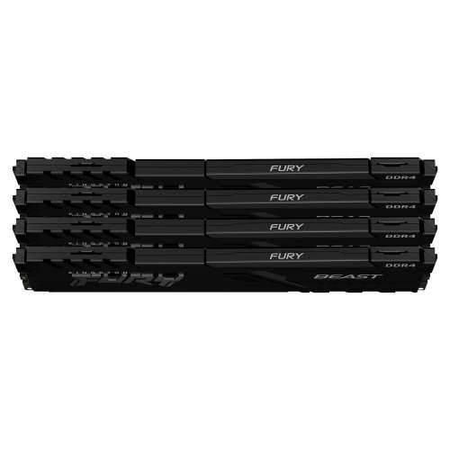 KINGSTON 128GB 3600MHz DDR4 CL18 DIMM Kit of 4 FURY Beast Black Cijena