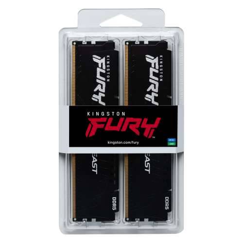 KINGSTON FURY Beast 64GB 6000MT/s DDR5 CL40 DIMM Kit of 4 Black XMP Cijena