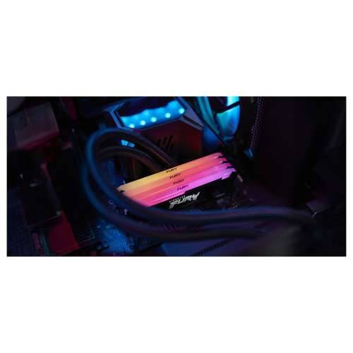 KINGSTON 32GB 3200MT/s DDR4 CL16 DIMM Kit of 2 1Gx8 FURY Beast RGB Cijena