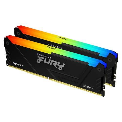 KINGSTON 64GB 3200MT/s DDR4 CL16 DIMM Kit of 2 FURY Beast RGB Cijena