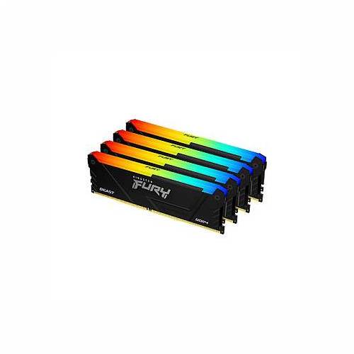 KINGSTON 128GB 3600MT/s DDR4 CL18 DIMM Kit of 4 FURY Beast RGB Cijena