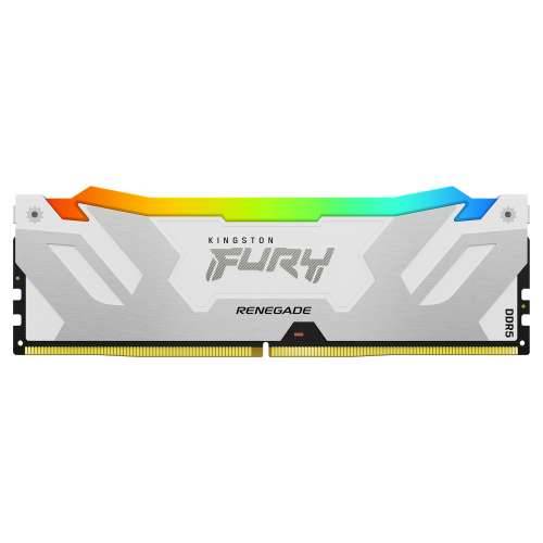 KINGSTON 64GB 6400MT/s DDR5 CL32 DIMM Kit of 2 FURY Renegade RGB White XMP Cijena