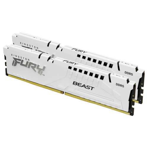 KINGSTON 64GB 6400MT/s DDR5 CL32 DIMM Kit of 2 FURY Beast White EXPO