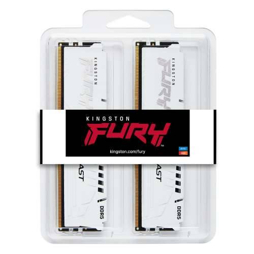 KINGSTON 64GB 6400MT/s DDR5 CL32 DIMM Kit of 2 FURY Beast White EXPO Cijena