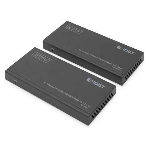 DIGITUS 4K HDBaseT 1x4 HDMI KVM Extender Set, 70m Cijena
