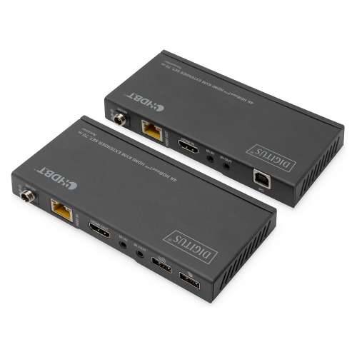 DIGITUS 4K HDBaseT 1x4 HDMI KVM Extender Set, 70m Cijena