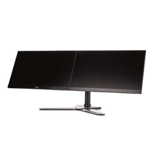 Iiyama DS1002D-B1 dvostruka ruka za monitor s postoljem - do 76 cm (30 inča), za dva ekrana Cijena