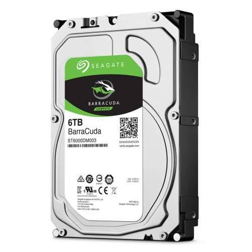 Seagate BarraCuda 6TB 3.5 inch SATA 6Gb / s - interni tvrdi disk