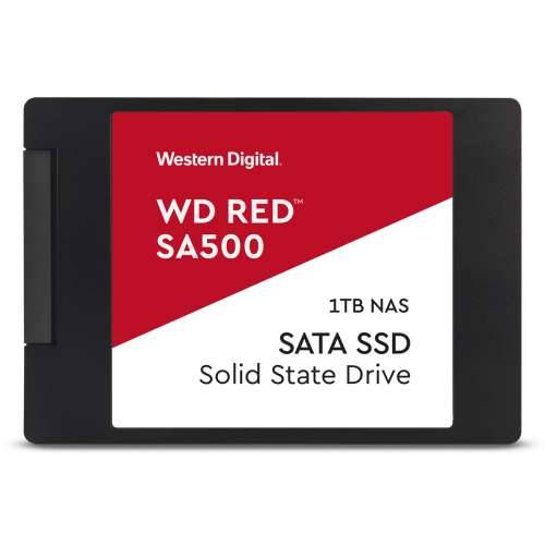 WD crveni SA500 NAS SATA SSD 1TB 2,5 inčni - unutarnji SSD pogon