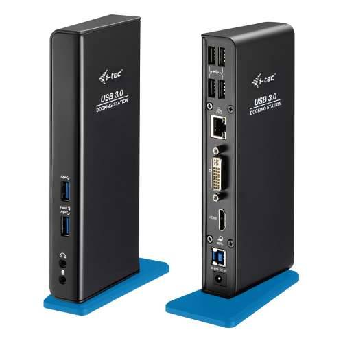 i-tec USB 3.0 dvostruka priključna stanica [1x DVI, 1x HDMI, 2x USB 3.0, 4x USB 2.0]