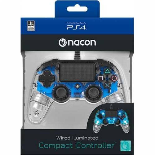 Bigben PS4 Nacon Compact Light Wired Controller prozirno-plavi Cijena
