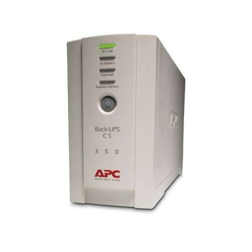 APC BK350EI Back-UPS UPS (350VA / 210W, offline UPS, 4x IEC320 C13)