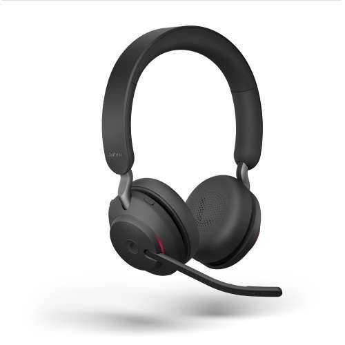 Jabra Evolve2 65 slušalice, stereo, bežična, Bluetooth, crna, uključujući povezivanje 380 USB-A i stanica za punjenje, optimizirana za Microsoft Teams Cijena