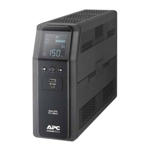 APC BR1600SI Back-UPS Pro UPS (BR1600SI) [1600 VA / 960W, linijski interaktivni UPS, 8x IEC320 C13]