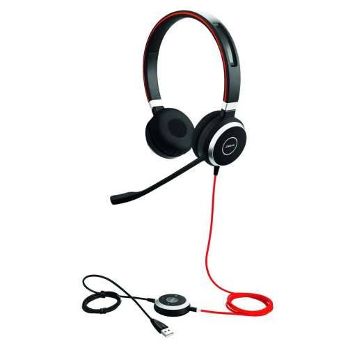 Jabra Evolve 40 slušalice, stereo, ožičene, USB, 3,5 mm priključnice, optimizirane za Skype for Business Cijena