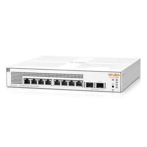 Aruba Instant 1930, 10-portni prekidač (JL681A) [8x Gigabit-LAN, 2x SFP, PoE + 124W, bez ventilatora] Cijena