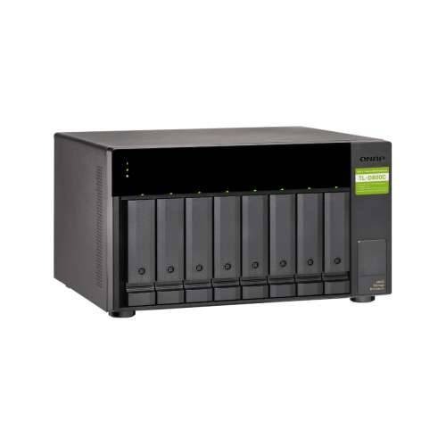 QNAP Systems TL-D800C kućište proširenja 8-ležište [0/8 HDD / SSD, 1x USB 3.2 Gen 2 Type-C] Cijena