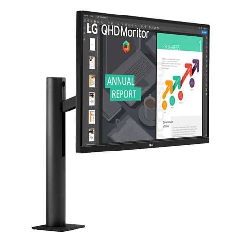 LG 27QN880-B - 68,6 cm (27 inča), LED, IPS ploča, QHD, HDR10, AMD FreeSync, okret, podešavanje visine Cijena