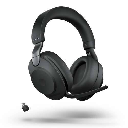 Jabra Evolve2 85 slušalice, stereo, bežične, crni Bluetooth, uključujući vezu 380 USB-C, optimizirane za Microsoftove timove Cijena