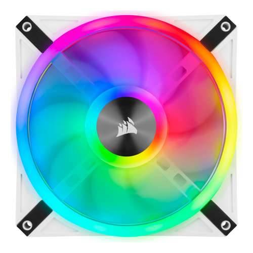 CORSAIR QL140 RGB bijeli 2-paket | Ventilator Cijena