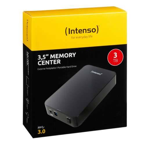 Intenso Memory Center 3TB Black - vanjski tvrdi disk, USB-B 3.0 Cijena