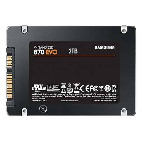 Samsung 870 EVO SSD 2TB 2,5 inčni SATA 6Gb / s - unutarnji SSD pogon Cijena