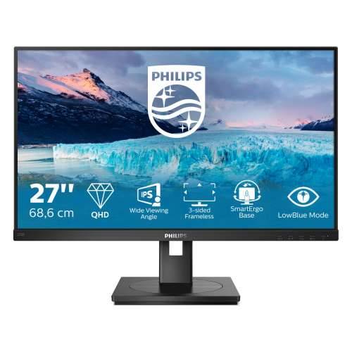 Philips 275S1AE - 69 cm (27 inča), LED, IPS ploča, QHD, podešavanje visine, osovina, HDMI Cijena