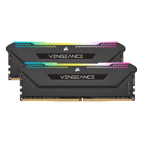Corsair Vengeance RGB Pro SL crni komplet od 32 GB (2x16 GB) DDR4-3200 CL16 DIMM memorija Cijena