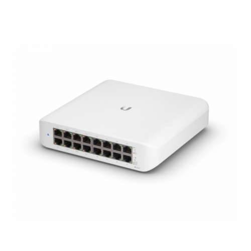 Ubiquiti UniFi prekidač (USW-Lite-16-PoE) [Gigabit Ethernet s 16 priključaka, 8x PoE +, zidna montaža] Cijena