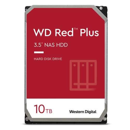 2-paket Western Digital WD Red Plus 10TB 128MB 3,5 inča SATA 6Gb / s - unutarnji NAS tvrdi disk (CMR) Cijena