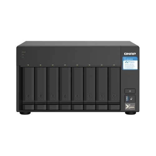 QNAP Systems TS-832PX-4G NAS 8-Bay [0/8 HDD / SSD, 2x 10GbE SFP +, 2x 2.5GbE, 3x USB 3.0, 4 GB RAM-a]