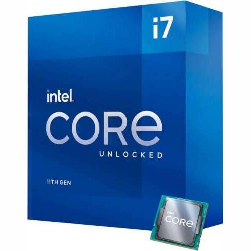 Intel Core i7-11700K, 8C / 16T, 3,60-5,00GHz, u kutiji bez hladnjaka