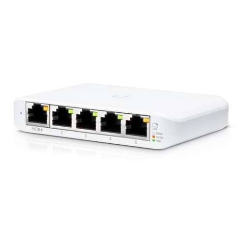 Ubiquiti 5-portni upravljani gigabit-LAN prekidač (USW-Flex-Mini-5) - paket od 5 [PoE, UniFi mrežni kontroler] Cijena