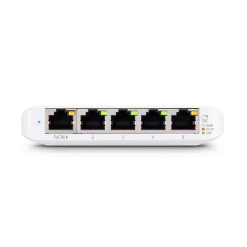 Ubiquiti 5-portni upravljani gigabit-LAN prekidač (USW-Flex-Mini-5) - paket od 5 [PoE, UniFi mrežni kontroler] Cijena