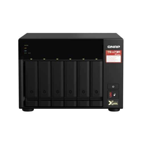QNAP Systems TS-673A-8G NAS 6-Bay [0/6 HDD / SSD, 2x 2,5 Gigabit Ethernet, 3x USB-A, 1x USB-C, 8 GB RAM-a]