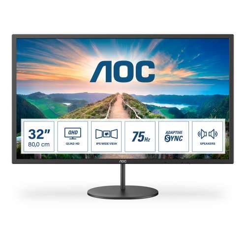 AOC Q32V4 - 80 cm (31,5 inča), LED, IPS ploča, prilagodljiva sinkronizacija, QHD rezolucija, zvučnici, HDMI Cijena