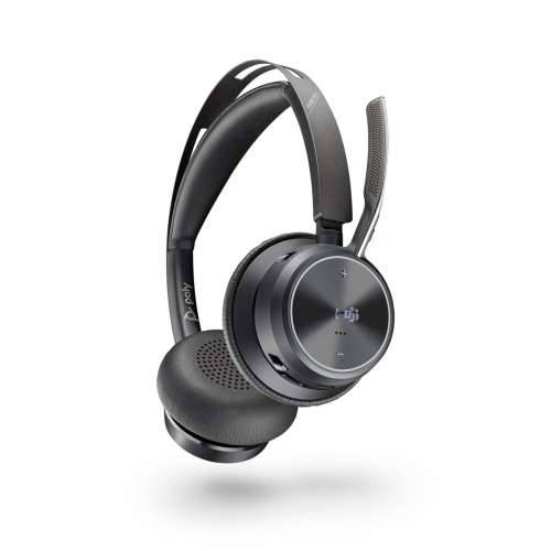 Poli Bluetooth slušalice Voyager Focus 2 UC uklj. Stanica za punjenje, USB-C, timovi Cijena