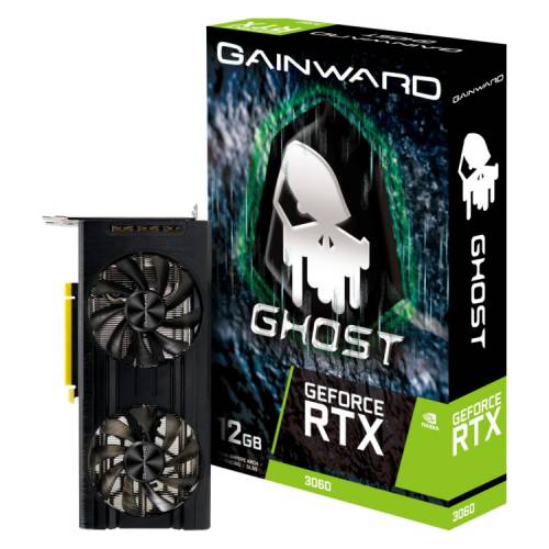 Gainward GeForce RTX 3060 Ghost 12 GB GDDR6 - 3x DisplayPort / 1x HDMI