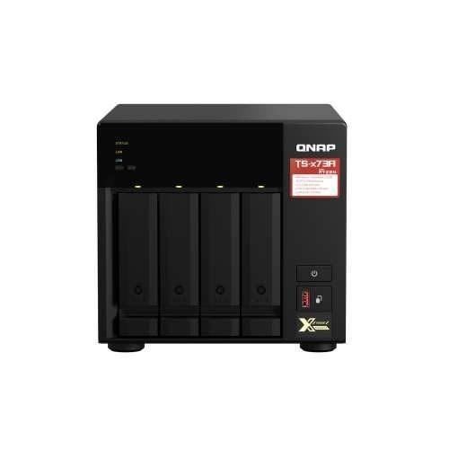 QNAP sustavi TS-473A-8G NAS 4-ležišni [0/4 HDD / SSD, 2x 2,5 gigabitni Ethernet, 3x USB-A, 1x USB-C, 8 GB RAM-a]