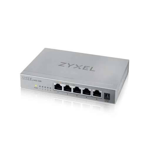 Zyxel 5-portni neupravljani prekidač od 2,5 Gbit / s (MG-105-ZZ0101F) [idealan za igre, SOHO i urede] Cijena