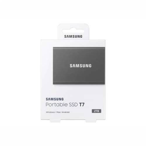 SAMSUNG Portable SSD T7 2TB grey Cijena