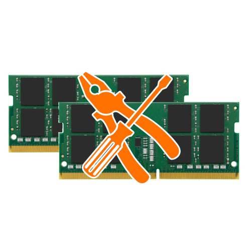 Nadogradite na 32 GB s 2x 16 GB DDR4-3200 Kingston SO-DIMM memorije
