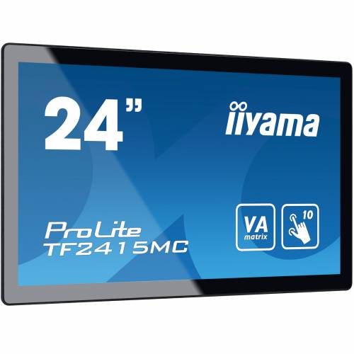 Iiyama ProLite TF2415MC-B2 - 61 cm (24 inča), LED multi-touch monitor, VA panel, otvoreni okvir, Full HD, HDMI, priključak za zaslon Cijena