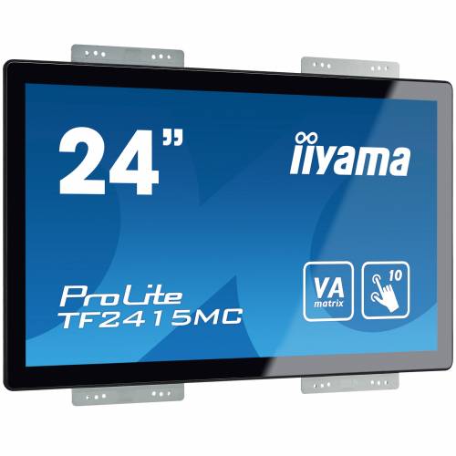 Iiyama ProLite TF2415MC-B2 - 61 cm (24 inča), LED multi-touch monitor, VA panel, otvoreni okvir, Full HD, HDMI, priključak za zaslon Cijena