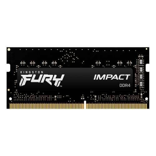 Kingston FURY Impact 64GB Kit (2x32GB) DDR4-3200 CL20 SO-DIMM memorija za igre Cijena