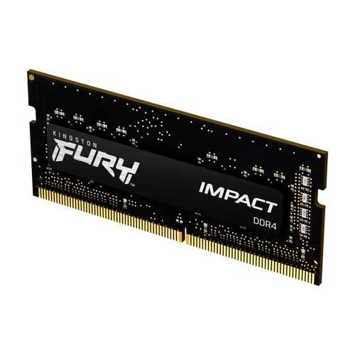 Kingston FURY Impact 64GB Kit (2x32GB) DDR4-3200 CL20 SO-DIMM memorija za igre Cijena