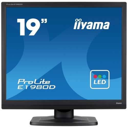 IIYAMA ProLite E1980D-B1 - 48 cm (19 inča), TN panel s LED pozadinskim osvjetljenjem, format 5:4, 5 ms, DVI, VGA Cijena