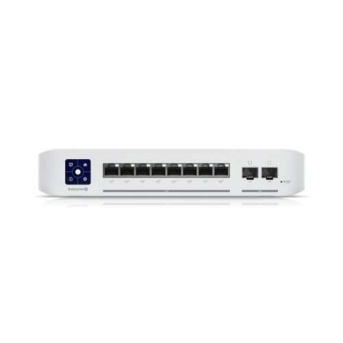 Ubiquiti Switch Enterprise 8 PoE [Layer 3 PoE Switch, 8x 2,5 GbE portova, 2x 10G SFP + portovi] Cijena